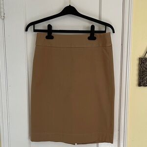 Banana Republic Tan Pencil Skirt